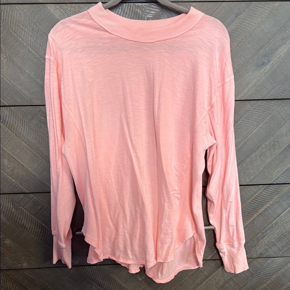 Aerie Pink Oversized Relaxed Sweatshirt